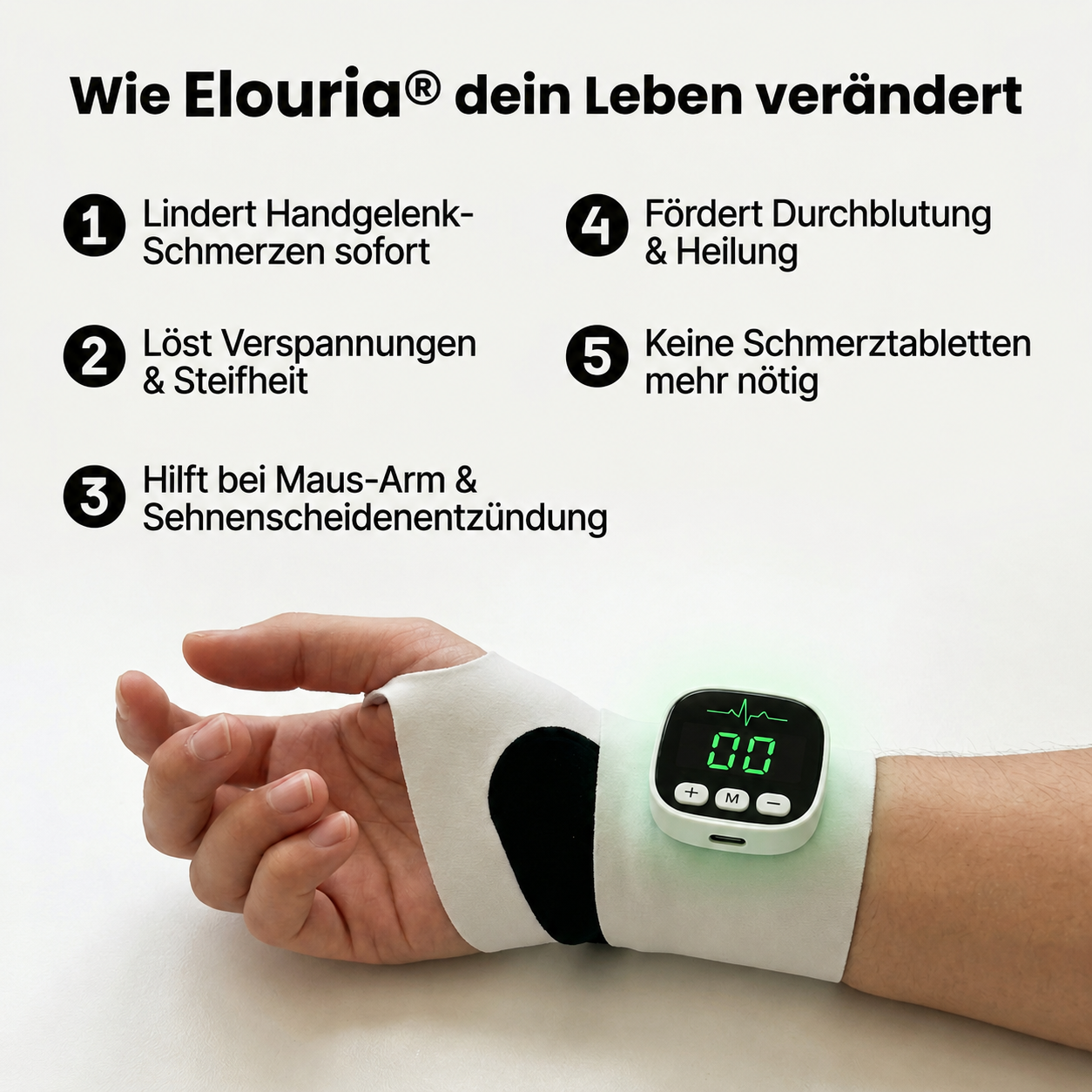 Elouria Handgelenk-Massager